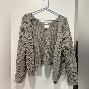 Cropped sweater